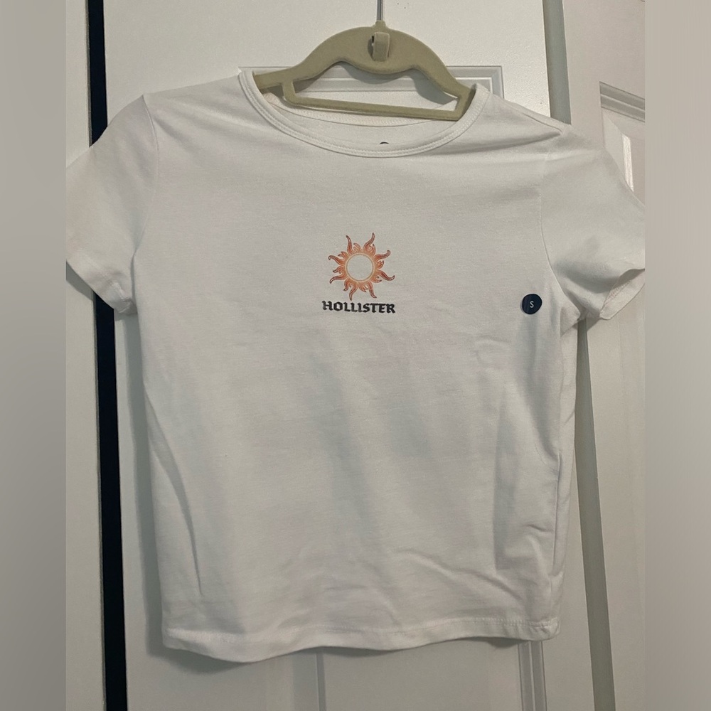 White crop top Hollister